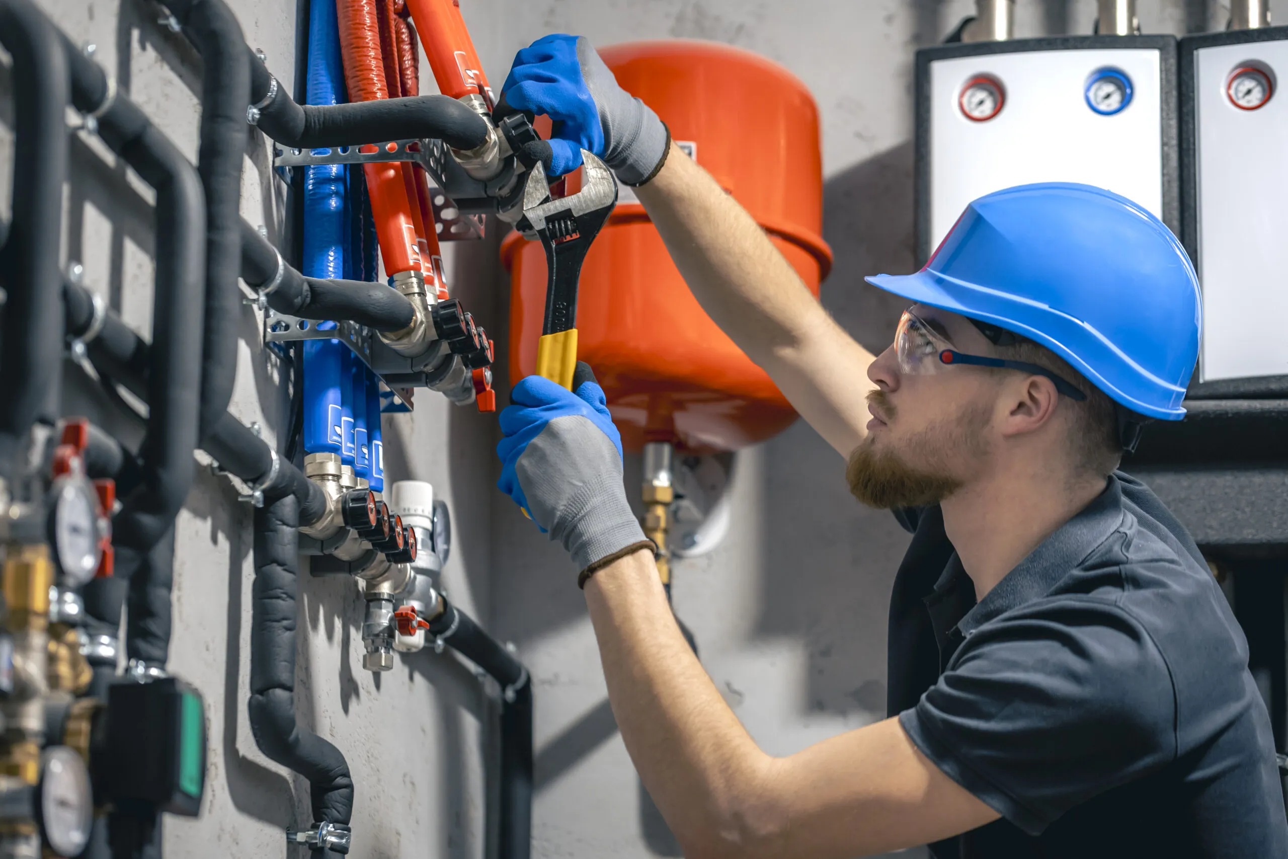 Copper Pipeline Installation